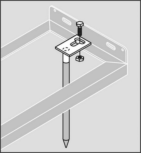 Bodenanker stück für - 2,