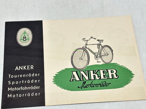 Fahrrad prospekt anker - fahrrad,