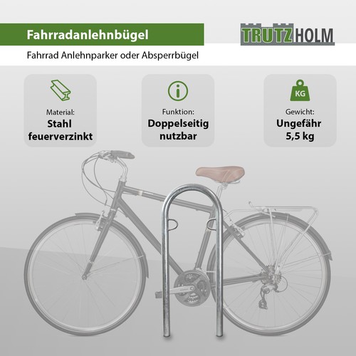 Fahrrad anlehnbügel - fahrrad,